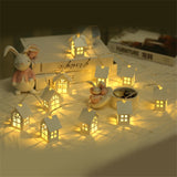 1.5M 10 LED House - Lindas Luzes para sua Decoração de Natal