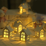 1.5M 10 LED House - Lindas Luzes para sua Decoração de Natal