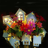1.5M 10 LED House - Lindas Luzes para sua Decoração de Natal