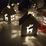 1.5M 10 LED House - Lindas Luzes para sua Decoração de Natal