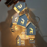 1.5M 10 LED House - Lindas Luzes para sua Decoração de Natal