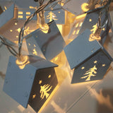1.5M 10 LED House - Lindas Luzes para sua Decoração de Natal