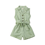 Macacão Romper Bodysuit - Moda Verão Menina