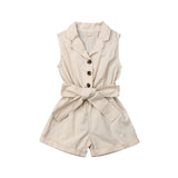 Macacão Romper Bodysuit - Moda Verão Menina