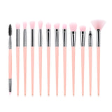 12 Pçs - Conjunto de pinceis para maquiagem