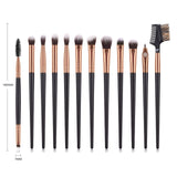 12 Pçs - Conjunto de pinceis para maquiagem