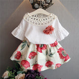 Lindo Conjunto Floral - Infantil Menina