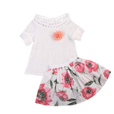 Lindo Conjunto Floral - Infantil Menina