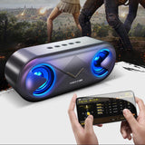 BEESCLOVER Novo Som Estéreo Portátil Bluetooth