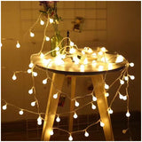 Lindo Jogo de Lâmpadas em LED com 1M 3M 6M - Para Decorar o Seu Natal!