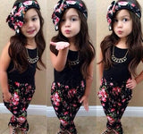 Lindo Conjunto Verão Floral - Meninas