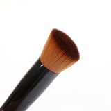SAIANTTH Black - Pincel Profissional côncavo para aplicar maquiagem líquida/creme