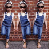 Lindo Macacão Jeans Infantil - Menina
