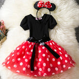 Linda Fantasia de Minnie Mouse para o seu Baby