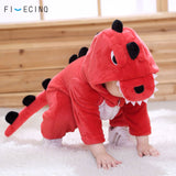 Linda Fantasia de Dinossauro - Bebê Menina Menino